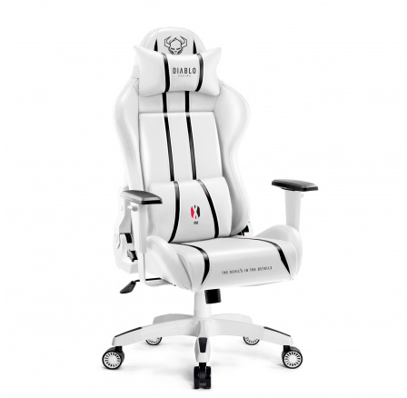 Herní křeslo One 2.0 King Size, černo-bílé