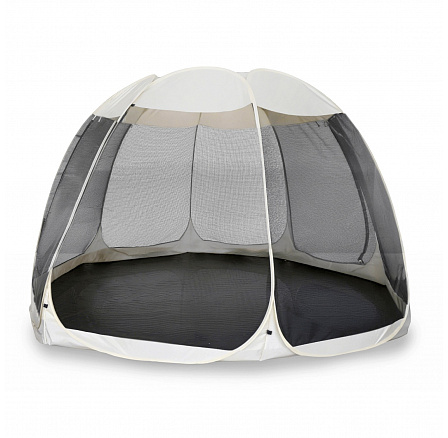 Pavilon CAMA 395 cm Zahradní Altán Béžový/Černý