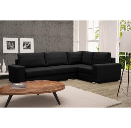 Rohová sedací souprava Toro P černá Rohová sedací souprava Toro P černá