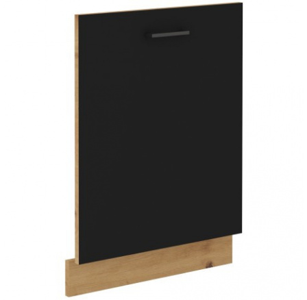 Kuchyňská dvířka Molly ZM 713x596 černá/dub artisan Kuchyňská dvířka Molly ZM 713x596 černá/dub artisan
