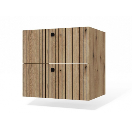 Závěsná skříňka pod umyvadlo Torio 60 dub evoke