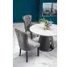 Jídelní stůl REMIGIO, bílý mramor