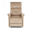 Polohovací křeslo SEMIR s USB, Béžová