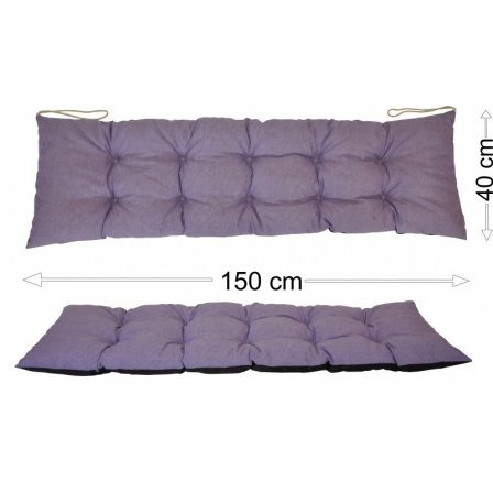 Podsedák 150x40 fialový melír