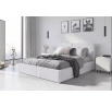 Postel HILTON s matrací 120x200 cm, Bílá