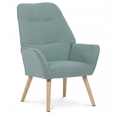 Relaxační křeslo, modrá, látka, AK-312 BLUE2