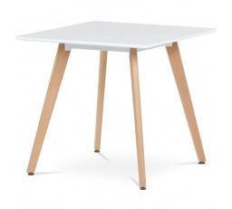 Jídelní stůl 80x80cm, mdf DT-312 WT