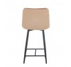 Barová stolička H1-FX, cappuccino / černá