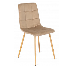 Židle FREDY Béžová Sametová