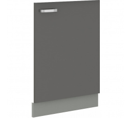 Kuchyňská dvířka Garid ZM 713x596 šedý lesk/šedá