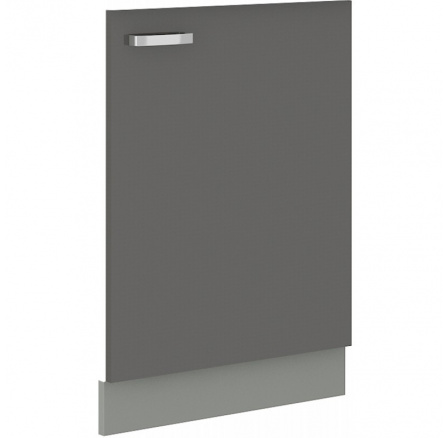 Kuchyňská dvířka Garid ZM 713x596 šedý lesk/šedá