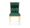 Jídelní židle K436, Zelená/Zlatá