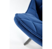 Jídelní židle K450, modrý Velvet
