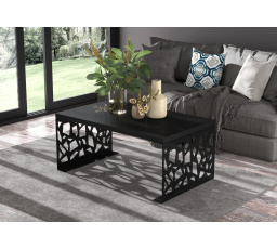 Konferenční stolek SEMARA 100x60 Černý+Černý