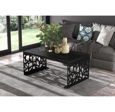 Konferenční stolek SEMARA 100x60 Černý+Černý