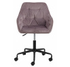 Kancelářská židle Brooke VIC růžová