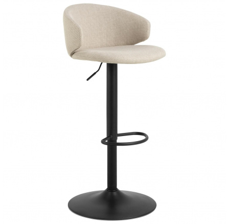 Barová židle Ella béžová/ černá Basel 24