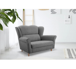 Pohovka LOFT 2 Tmavě šedá, Arva 17