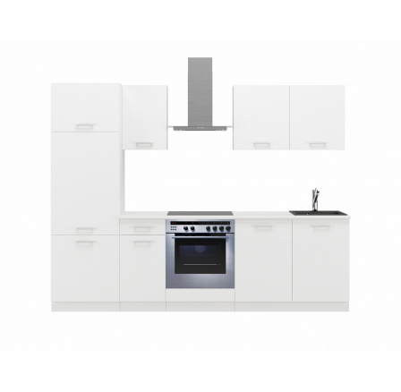 Kuchyňská linka TONI 260 cm, Bílá/Bílá Kuchyňská linka TONI 260 cm, Bílá/Bílá