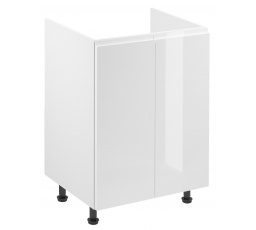 Kuchyňská dolní skřínka - ASPEN D60Z, bílý lesk