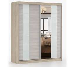 Šatní skříň MULTI 32 - 183 cm, Dub Sonoma/Kathult