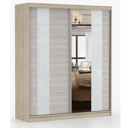 Šatní skříň MULTI 32 - 183 cm, Dub Sonoma/Kathult