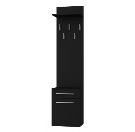 Věšák Topaz, černý mat Věšák Topaz, černý mat