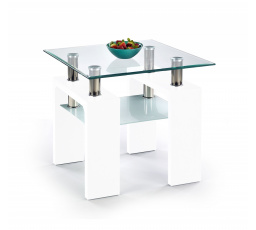 Konferenční stůl DIANA H KWADRAT, bílý