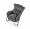 Křeslo VOLKER, šedé