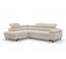 Rohová sedačka Tyrion L s funkcí spaní / Vibe 06 / levá strana