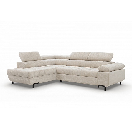Rohová sedačka Tyrion L s funkcí spaní / Vibe 06 / levá strana
