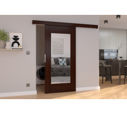 Posuvné dveře na stěnu NELA 76 Wenge