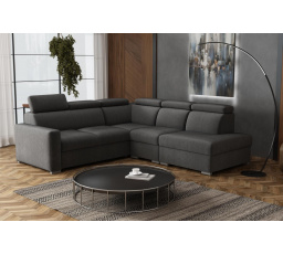 Sedací souprava Petrit VIII pravá Kronos šedá