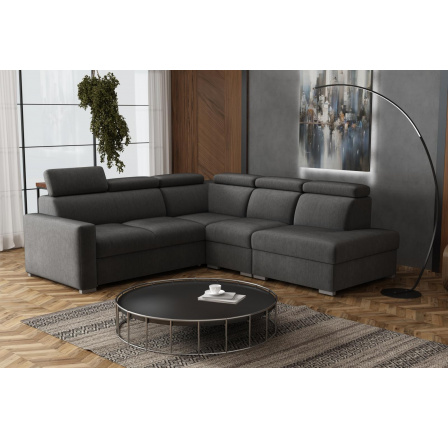 Sedací souprava Petrit VIII pravá Kronos šedá