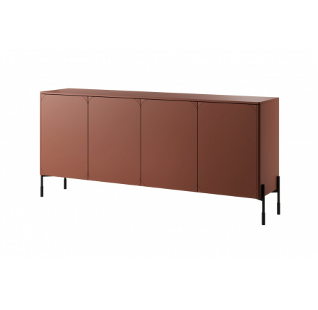 Komoda SONATIA 200 4D2SZ, Burgund Komoda SONATIA 200 4D2SZ, Burgund