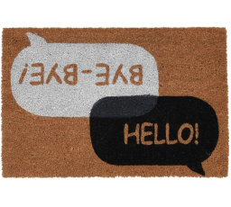 Kokosová rohožka Hello Bye Bye 39x59cm