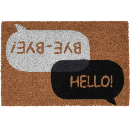Kokosová rohožka Hello Bye Bye 39x59cm