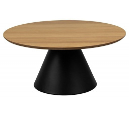 Stůl Soli 85cm dub/černý