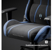 Herní látkové křeslo One 2.0 Normální velikost, Noční modrá