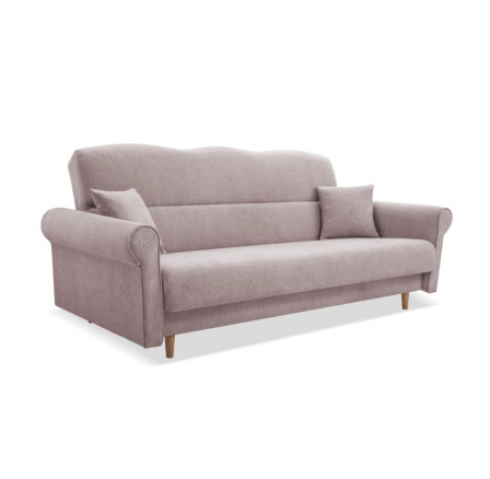 Pohovka rozkládací LOFT 3 Růžová, Arva 10