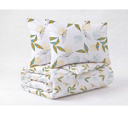 Flanelové francouzské povlečení 200x200, 70x90 cm Pampeliškové pohlazení