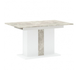 Jídelní stůl GREYS, Bílá/Beton