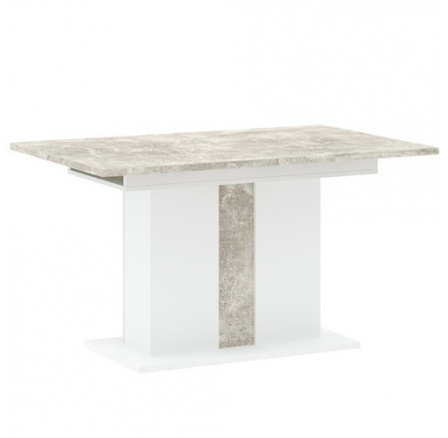 Jídelní stůl GREYS, Bílá/Beton