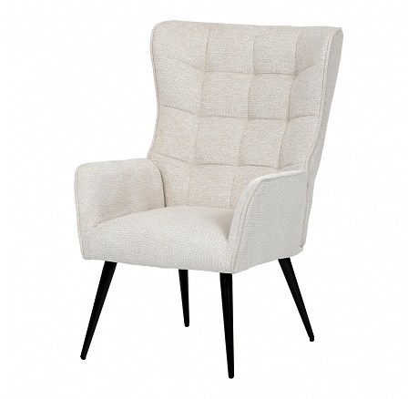 Křeslo ušák, béžová AK-315 BGE2