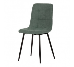 Jídelní židle, zelená, látka, CT-281 GRN2