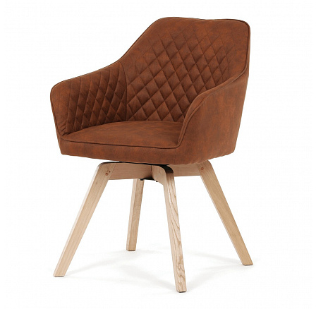 Jídelní židle, hnědá, látka vintage, DCH-435 BR3 Jídelní židle, hnědá, látka vintage, DCH-435 BR3