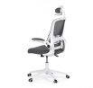 Kancelářská židle, houpací mechanismus, šedá síťovina, KA-Q843 GREY