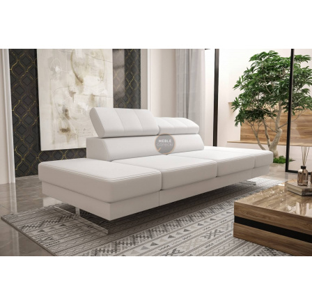 Sofa EMPORIO II 250 cm - bílá eko kůže