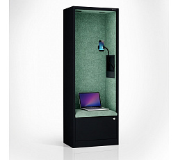 Sally 600mm korpus Černý - sedák Zelený