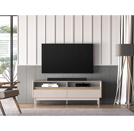 TV komoda DUNEA 07, kašmír / dub Cremona TV komoda DUNEA 07, kašmír / dub Cremona